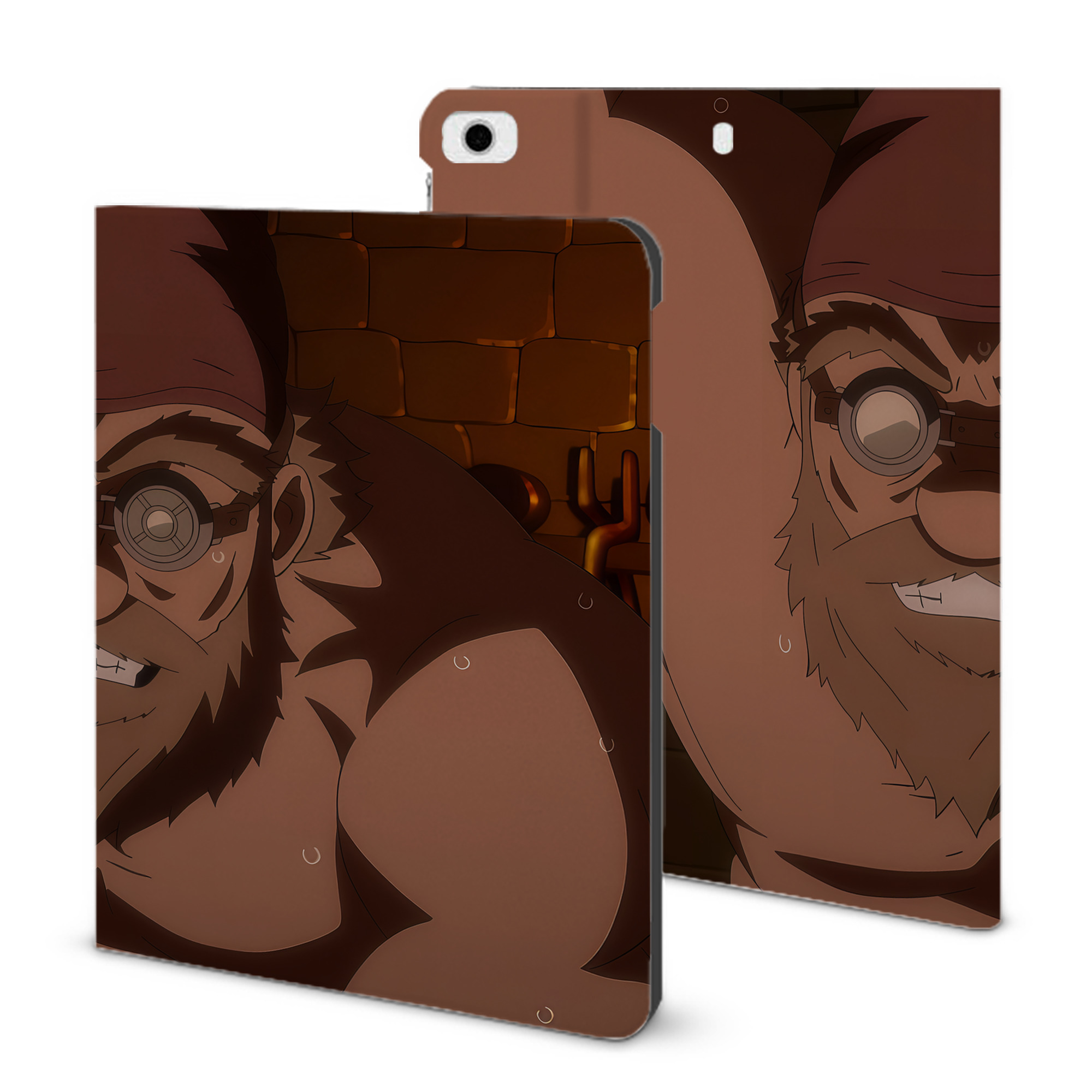 （画像用） 転スラ Regarding Reincarnated to Slime IPad ケース ブック型 PUレザー TPU 耐衝撃 軽量 薄型 ペン収納なし 全面保護 IPad 各モデル対応